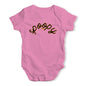 Funny Baby Clothes Spoopy Spooky Baby Unisex Baby Grow Bodysuit 0 - 3 Months Pink