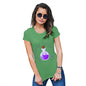 Funny T Shirts For Mom Witchy Woman Women's T-Shirt Large Green