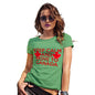 Womens Funny Tshirts Keep Calm And Move To Canada Women's T-Shirt Small Green