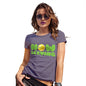 Novelty Gifts For Women Now Serving Tennis Women's T-Shirt X-Large Plum