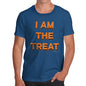 Mens Humor Novelty Graphic Sarcasm Funny T Shirt I Am The Treat Men's T-Shirt Large Royal Blue