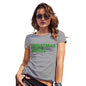 Womens Funny T Shirts Christmas Movie Addict Women's T-Shirt Medium Light Grey