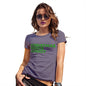 Womens Novelty T Shirt Christmas Christmas Movie Addict Women's T-Shirt X-Large Plum