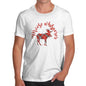 Funny T-Shirts For Guys Moose Whisperer Men's T-Shirt Large White