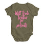 Babygrow Baby Romper Will Trade Brother For Presents Baby Unisex Baby Grow Bodysuit 0 - 3 Months Khaki