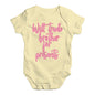Funny Baby Clothes Will Trade Brother For Presents Baby Unisex Baby Grow Bodysuit 18 - 24 Months Lemon