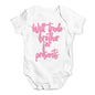 Baby Girl Clothes Will Trade Brother For Presents Baby Unisex Baby Grow Bodysuit 0 - 3 Months White