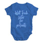 Cute Infant Bodysuit Will Trade Sister For Presents Baby Unisex Baby Grow Bodysuit 3 - 6 Months Royal Blue