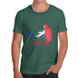 Mens Funny Sarcasm T Shirt Rugby France 2019 Men's T-Shirt Medium Bottle Green