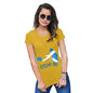 Womens Funny Tshirts Rugby Scotland 2019 Women's T-Shirt X-Large Yellow