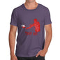 Novelty Tshirts Men Rugby Tonga 2019 Men's T-Shirt X-Large Plum