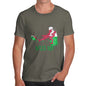 Funny Mens T Shirts Rugby Wales 2019 Men's T-Shirt Medium Khaki