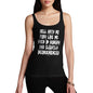 Funny Tank Tops For Women Hungry And Slightly Inconvenienced Women's Tank Top Medium Black