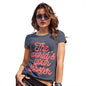 Womens Funny Tshirts The World's Your Lobster Women's T-Shirt X-Large Navy