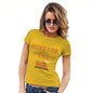 Womens Funny Tshirts Here For The Turkey Women's T-Shirt X-Large Yellow