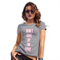 Womens Novelty T Shirt Don't Give Up On Love Women's T-Shirt Medium Light Grey