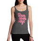 Funny Tank Top For Women Beer Over Boys Women's Tank Top X-Large Dark Grey