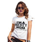 Funny Shirts For Women I'm A Hockey Mom Women's T-Shirt Large White