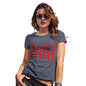 Womens Novelty T Shirt Inked Mum Women's T-Shirt Medium Navy