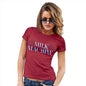 Womens Novelty T Shirt Milk Machine Women's T-Shirt Small Red