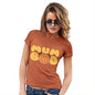 Funny T-Shirts For Women Mum Bod Women's T-Shirt Medium Orange
