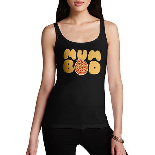 Funny Tank Tops For Women Mum Bod Women's Tank Top Small Black