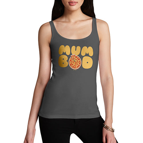 Womens Funny Tank Top Mum Bod Women's Tank Top Medium Dark Grey