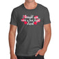 Mens T-Shirt Funny Geek Nerd Hilarious Joke One Night Stand Men's T-Shirt Medium Dark Grey