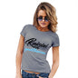 Funny T Shirts For Mom Raisin' A Gentleman Women's T-Shirt Medium Light Grey