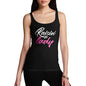 Funny Tank Top For Women Sarcasm Raisin' A Lady Women's Tank Top Large Black