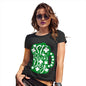 Funny Tshirts For Women St Patrick's Day Tankard Women's T-Shirt Large Black