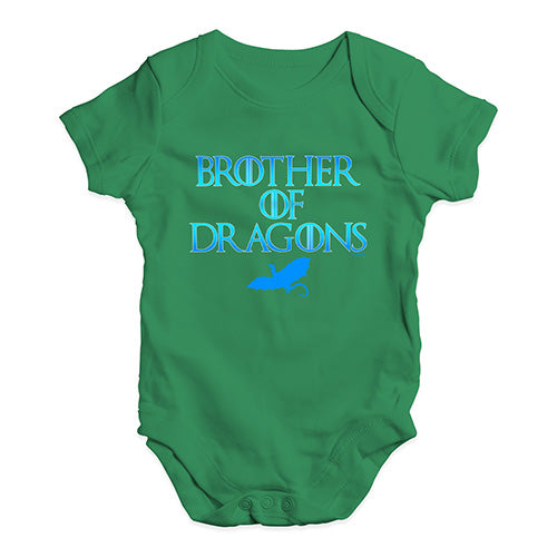 Brother Of Dragons Game Of Thrones Baby Unisex Baby Grow Bodysuit