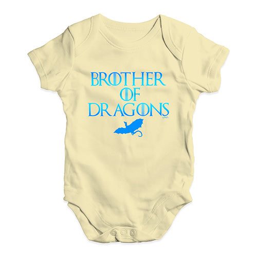 Brother Of Dragons Game Of Thrones Baby Unisex Baby Grow Bodysuit