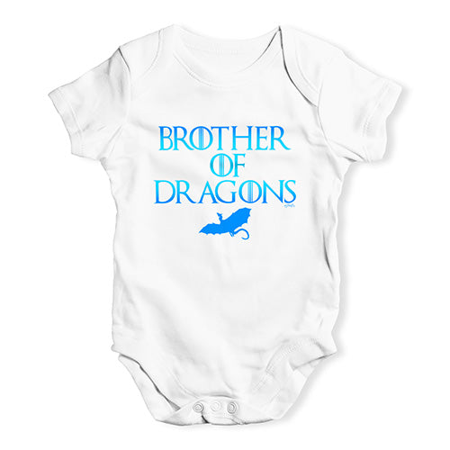 Brother Of Dragons Game Of Thrones Baby Unisex Baby Grow Bodysuit