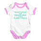 I Drink Milk And I Know Things Game Of Thrones Baby Unisex Baby Grow Bodysuit