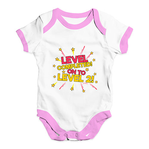 Level Completed! On To Level 2 Baby Unisex Baby Grow Bodysuit