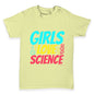 Girls Love Science Baby Toddler T-Shirt
