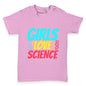 Girls Love Science Baby Toddler T-Shirt
