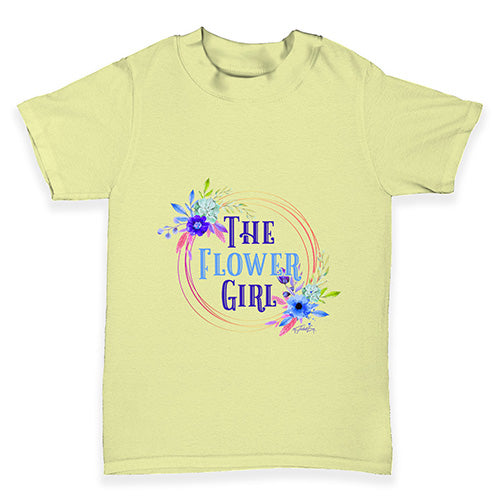 The Flower Girl Ring Baby Toddler T-Shirt