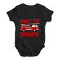 Daddy's Mini Firefighter Baby Unisex Baby Grow Bodysuit