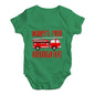 Daddy's Mini Firefighter Baby Unisex Baby Grow Bodysuit