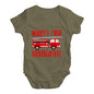 Daddy's Mini Firefighter Baby Unisex Baby Grow Bodysuit