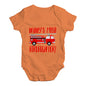 Daddy's Mini Firefighter Baby Unisex Baby Grow Bodysuit