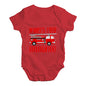 Daddy's Mini Firefighter Baby Unisex Baby Grow Bodysuit