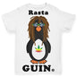 Rasta Guin The Penguin Baby Toddler ALL-OVER PRINT Baby T-shirt