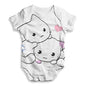 Loveable Cute Cats Baby Unisex ALL-OVER PRINT Baby Grow Bodysuit