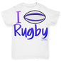 I Love Rugby Baby Toddler ALL-OVER PRINT Baby T-shirt