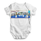 Greetings From Oklahoma USA Baby Unisex ALL-OVER PRINT Baby Grow Bodysuit