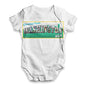 Greetings From Washington USA Baby Unisex ALL-OVER PRINT Baby Grow Bodysuit