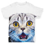 Funny Surprised Cat Baby Toddler ALL-OVER PRINT Baby T-shirt